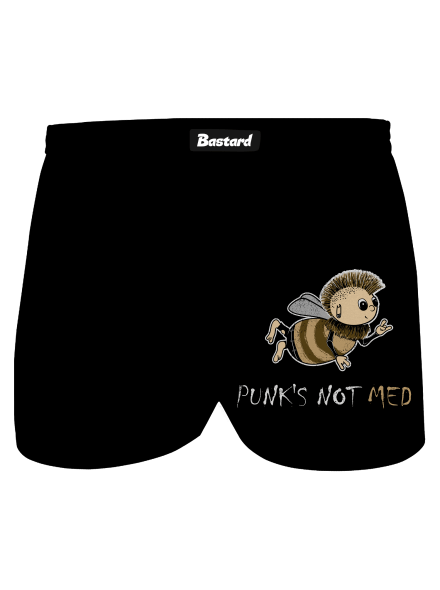 Punks Not Med pánské trenky Black