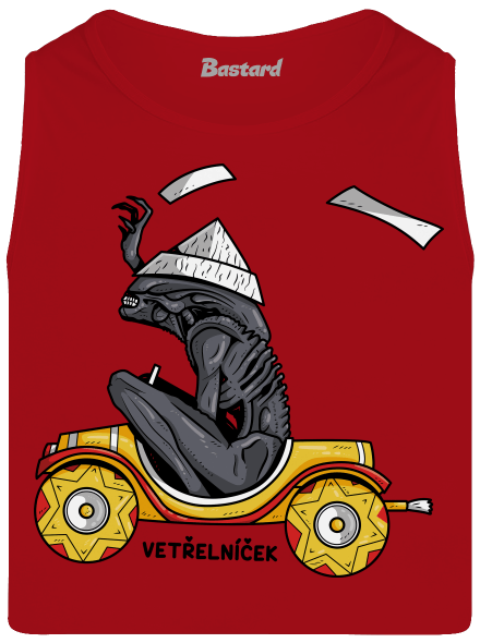 Vetřelníček pánské tílko Red