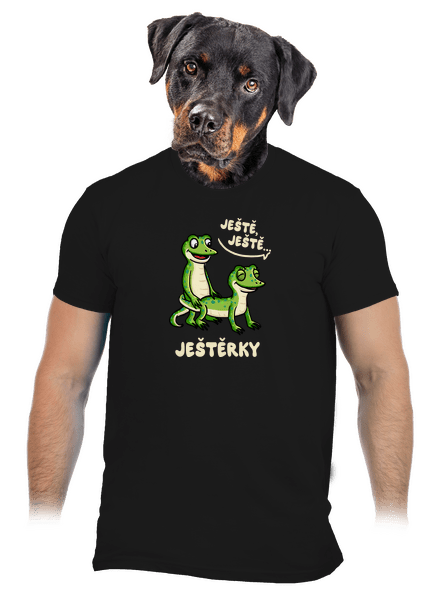 Ještě, ještě pánské tričko Black