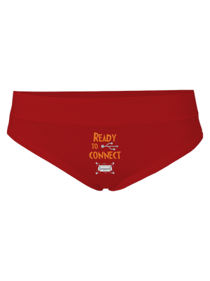 USB připojení dámské kalhotky Red Mal