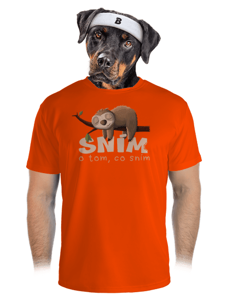 Sním o tom, co sním pánské sportovní tričko Neon Orange