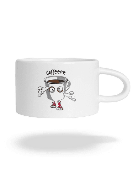 Zombie kafe hrnek makronka White