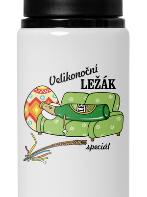 Velikonoční ležák lahev na vodu White
