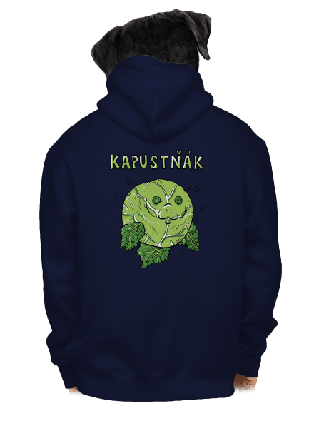 Kapustňák pánská mikina na zip Navy