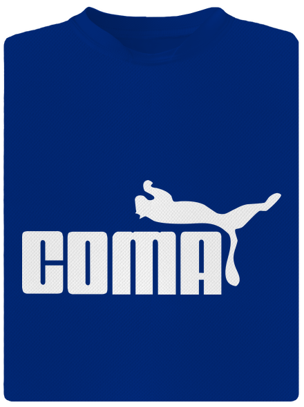 Coma pánské sportovní tričko Royal Blue Mal
