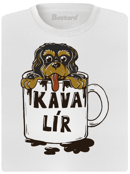 Kávalír dámské sportovní tričko White