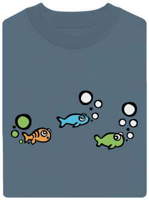 Nehoda unisex mikina bez kapuce Nordic Blue