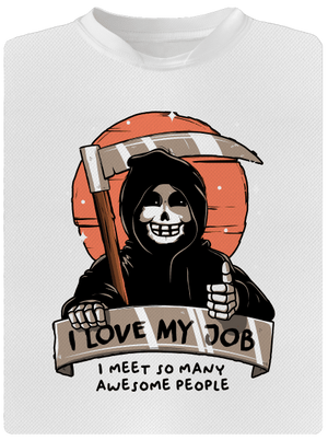 I love my job dětské sportovní tričko White