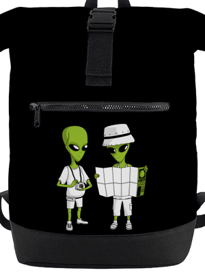 Mimozemšťané batoh Black