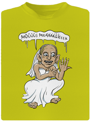 Snubní milášek dětské sportovní tričko Neon Yellow