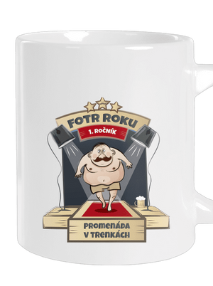 Fotr roku velký hrnek White