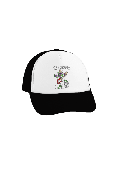 Bass Rakeťák kšiltovka truckerka Black cap