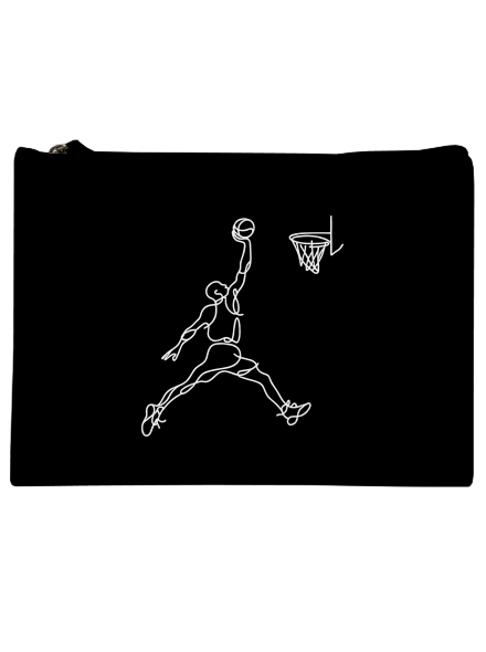 One line slam dunk taštička Black