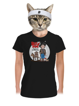 Billy The Kid dámské sportovní tričko Black