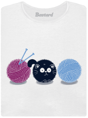 Klubíčko dámské tričko s lemem White