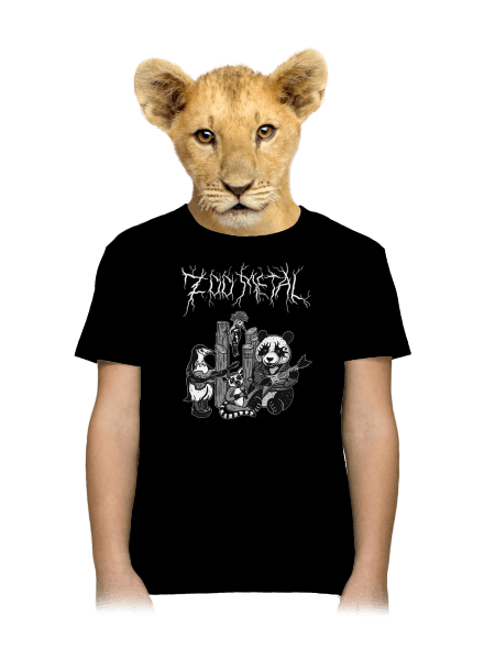 ZOO metal dětské tričko Black