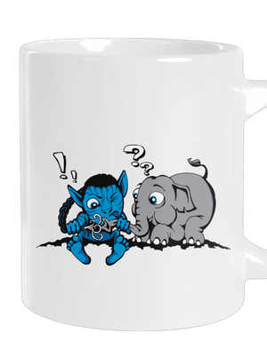 Error 501 velký hrnek White