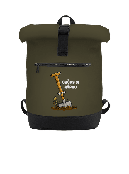 Občas si rýpnu batoh Military Green