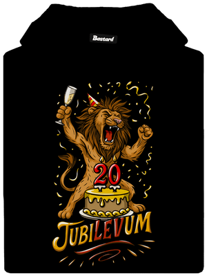 Jubilevum pánská mikina klokanka Black