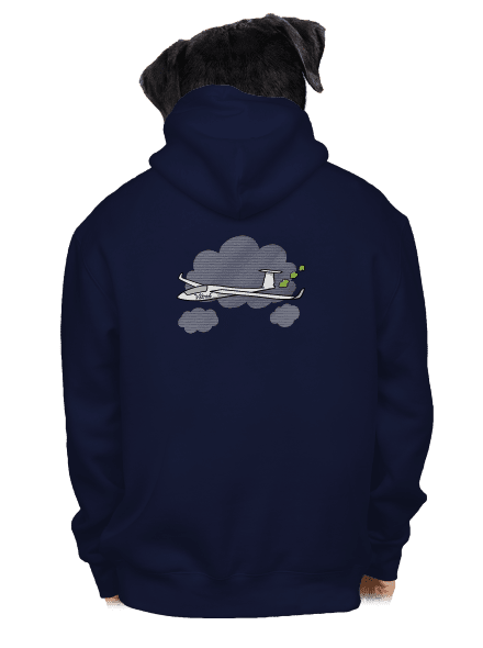 Větroň pánská mikina na zip Navy