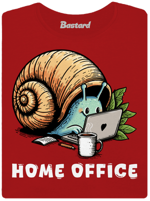 Šnekův home office dámské tričko premium Red Mal