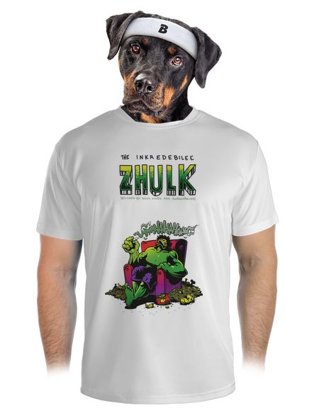 Zhulk  pánské sportovní tričko White