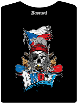 Ahoj dámské tričko premium Black