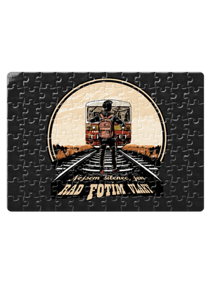 Fotím vlaky puzzle White