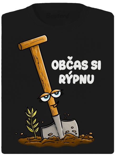 Občas si rýpnu dámské sportovní tričko Black