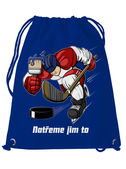 Natřeme jim to - Hokej vak Royal Blue Mal