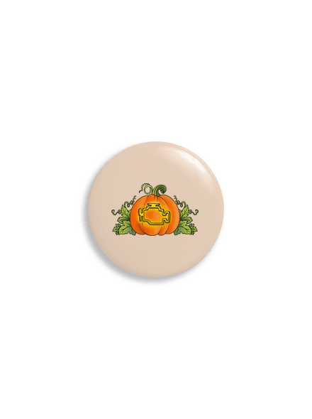 Strašidelný Halloween placka uni
