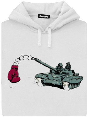 Tank dámská mikina klokanka White