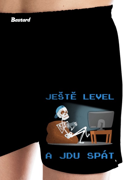 Ještě level pánské trenky Black