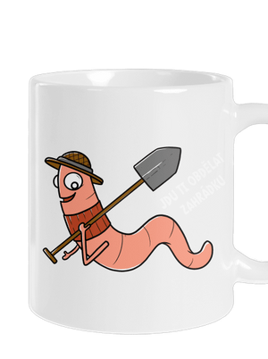 Obdělat zahrádku klasický hrnek White