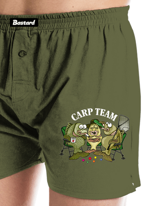 Carp Team pánské trenky Khaki