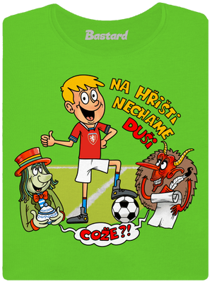 Na hřišti necháme duši dámské tričko Apple Green