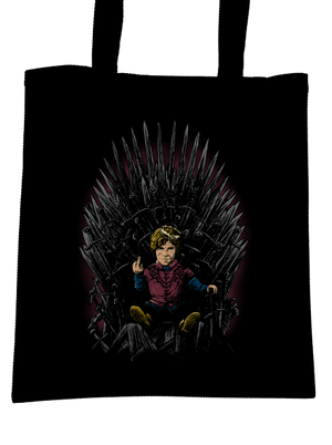 Tyrion na trůnu taška Black