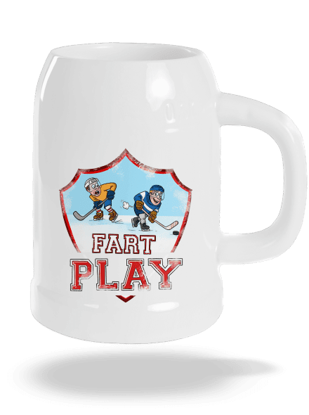 Fart Play půllitr White
