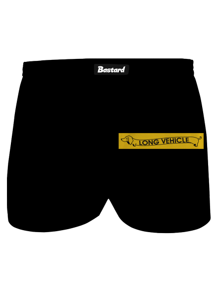 Long vehicle pánské trenky Black
