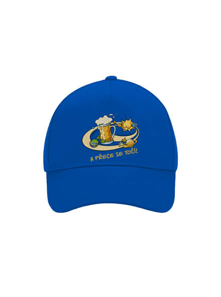 A přece se točí! kšiltovka baseballka Bright Royal