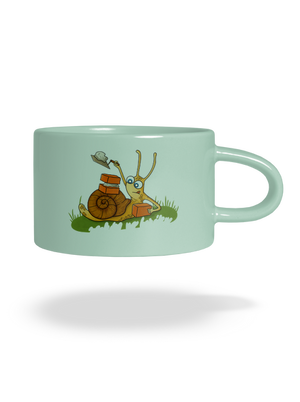 Makám na baráku hrnek makronka Mint Macaron