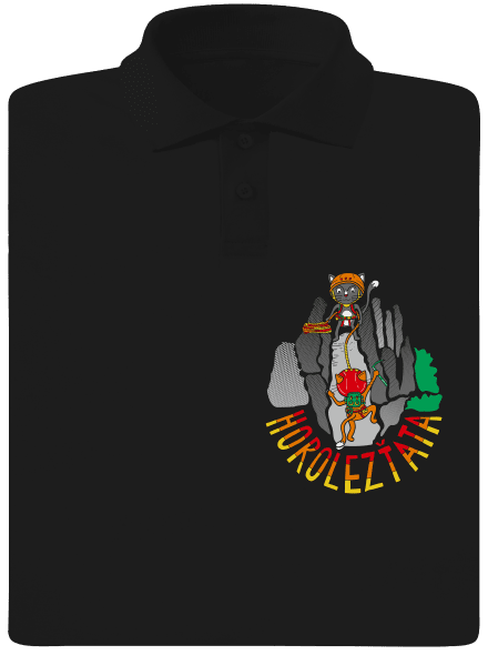 Horolezťata pánská polokošile Black