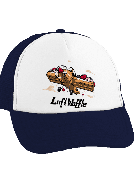 Luftwaffle kšiltovka truckerka French Navy cap
