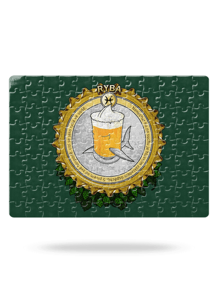 Pivní horoskop: Ryba puzzle White