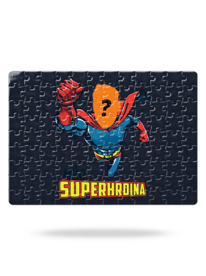 Můj superhrdina puzzle White