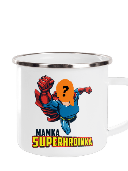 Mamka superhrdinka plecháček White