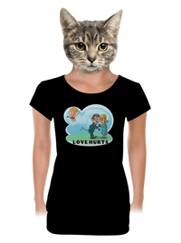 dámské tričko s lemem