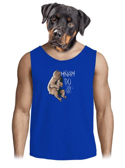 Mňam do p*** pánské tílko Royal Blue