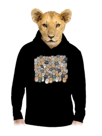 dětská mikina klokanka