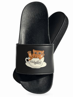 Kapučičíno pantofle Black